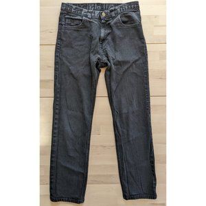 Dearborn Denim Black Tailored Fit Jeans Made in Chicago - 31" waist x 32" length